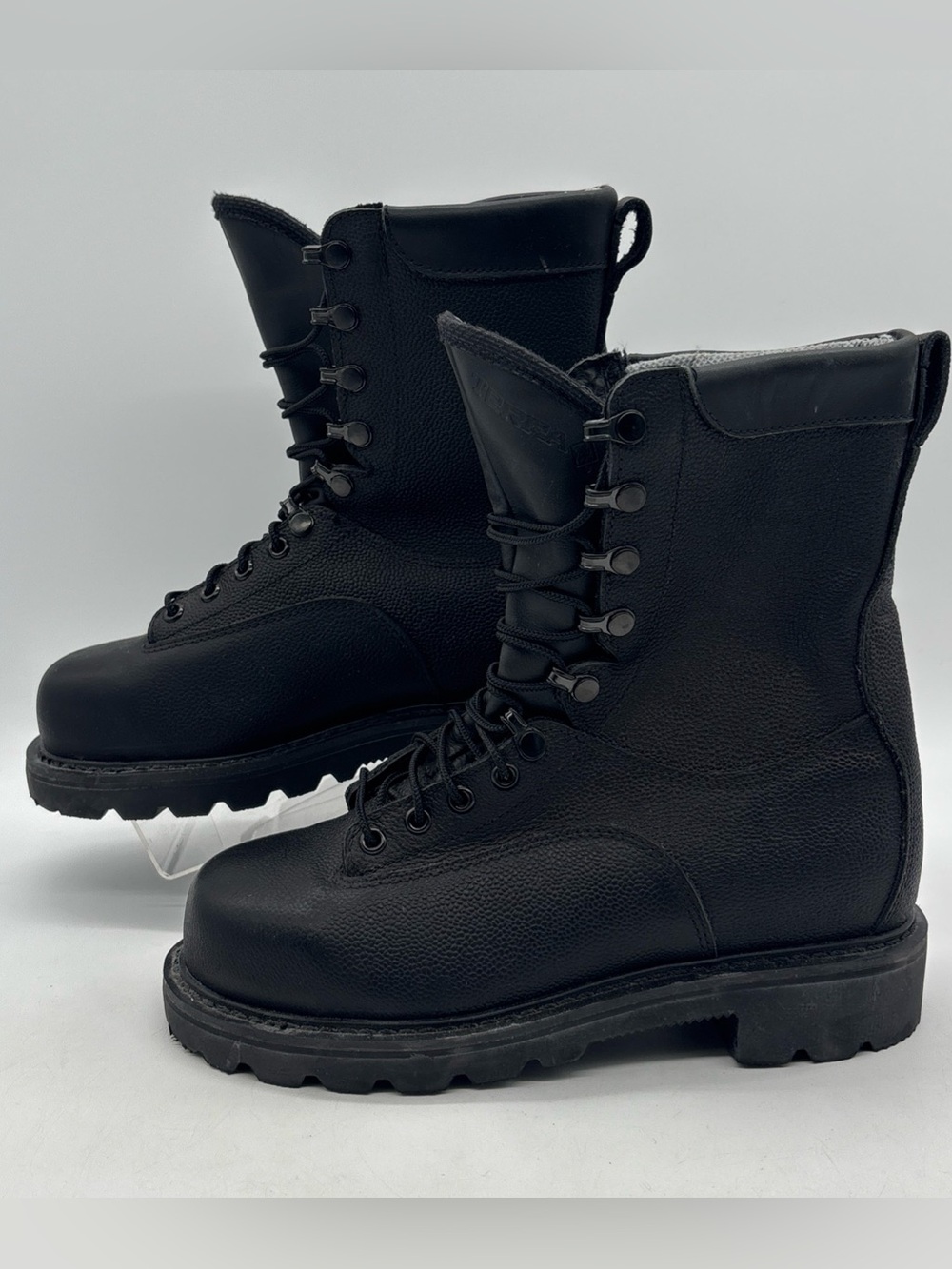 Terra Cold Wet Weather Safety Black Military Boots 240/98 CSA Mens 6 Womens 7.5W